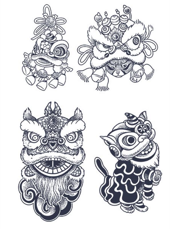 Lion dance