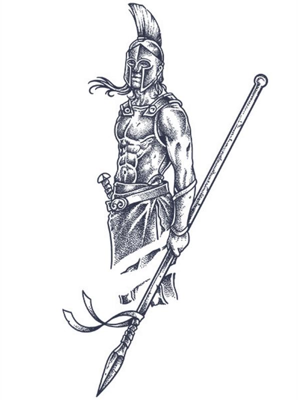 Spartan warrior